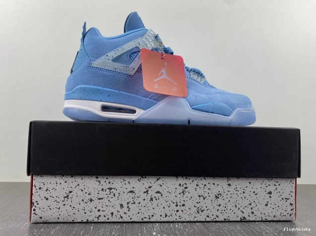 HO12MNJDLS247 Retro Jordan (PE) 4 UNC 0823